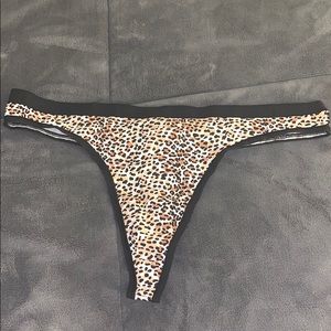 VS Cheetah Print Thong
